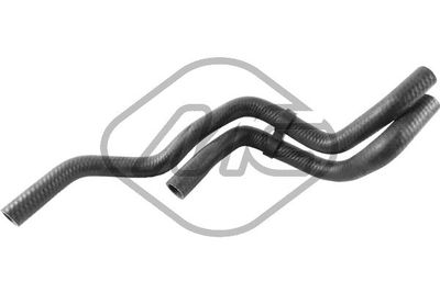 Hose, heat exchanger (heating) Metalcaucho 09350