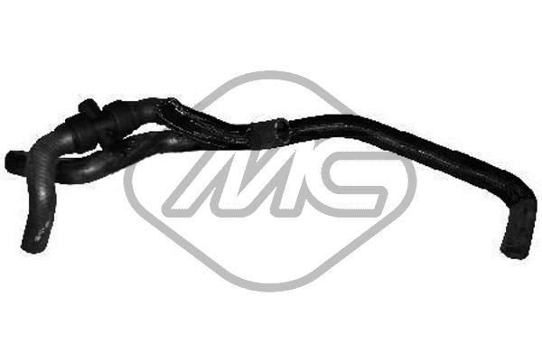 Metalcaucho 09419 Hose, heat exchanger (heating)