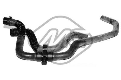 Hose, heat exchanger (heating) Metalcaucho 09462