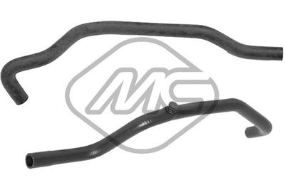 Hose, heat exchanger (heating) Metalcaucho 09504