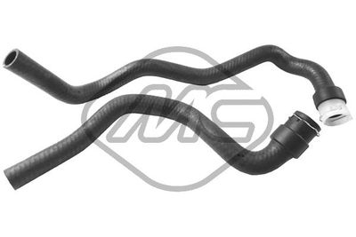 Hose, heat exchanger (heating) Metalcaucho 09553