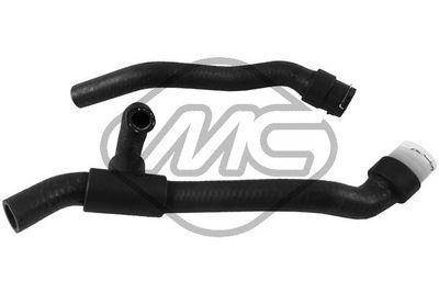 Hose, heat exchanger (heating) Metalcaucho 09556