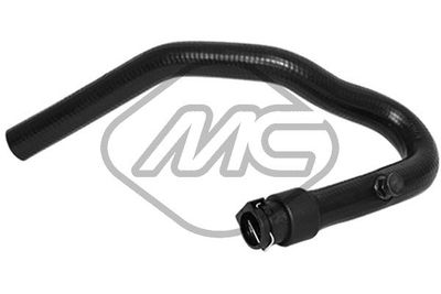 Hose, heat exchanger (heating) Metalcaucho 09667