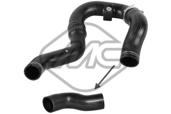 Metalcaucho 09938 Charge Air Hose