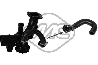 Charge Air Hose Metalcaucho 09967
