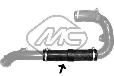 Coolant Pipe Metalcaucho 30091
