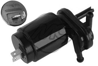 Washer Fluid Pump, window cleaning Metalcaucho 32142