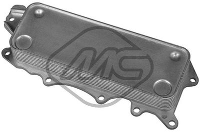 Oil Cooler, engine oil Metalcaucho 39011