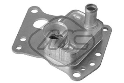 Oil Cooler, engine oil Metalcaucho 39014
