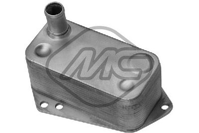 Oil Cooler, engine oil Metalcaucho 39018