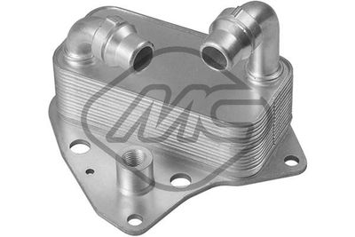 Oil Cooler, engine oil Metalcaucho 39088