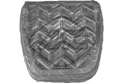 Pedal Pad, brake pedal Metalcaucho 41831