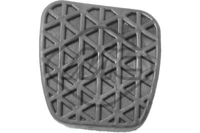 Pedal Pad, clutch pedal Metalcaucho 41839