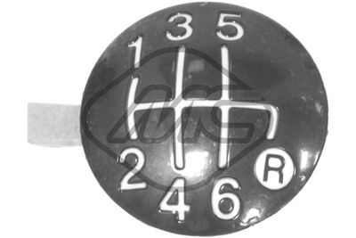 Gear Shift Lever Knob Metalcaucho 65052