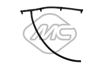 Hose, fuel overflow Metalcaucho 77812