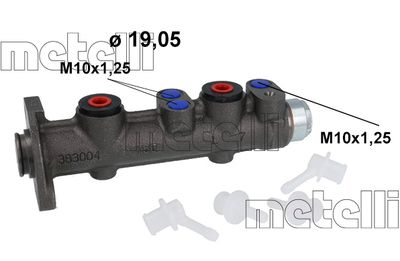 Brake Master Cylinder METELLI 05-0009K