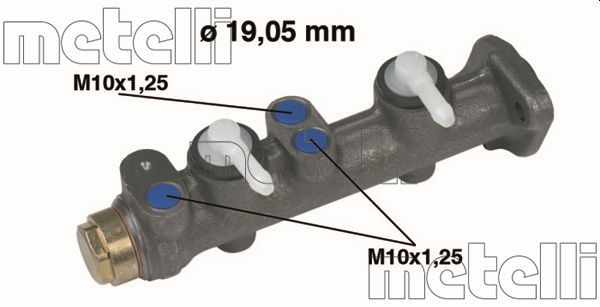 METELLI 05-0021 Brake Master Cylinder