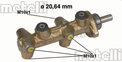 Brake Master Cylinder METELLI 05-0040