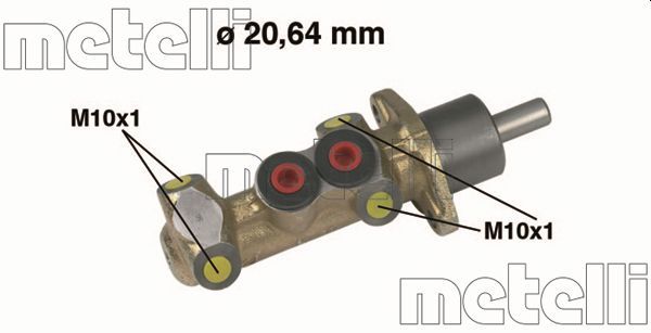METELLI 05-0044 Brake Master Cylinder