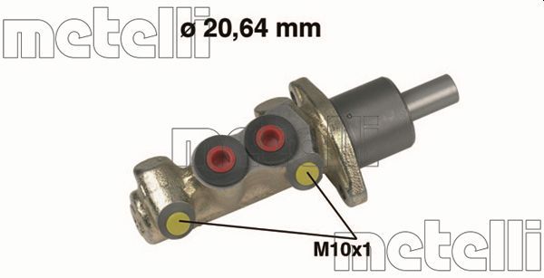 METELLI 05-0125 Brake Master Cylinder