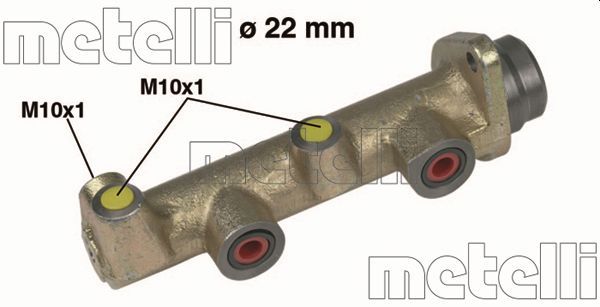 METELLI 05-0134 Brake Master Cylinder