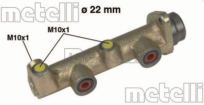 Brake Master Cylinder METELLI 05-0134