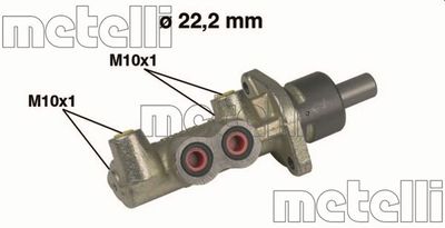 Brake Master Cylinder METELLI 05-0220