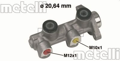 Brake Master Cylinder METELLI 05-0224