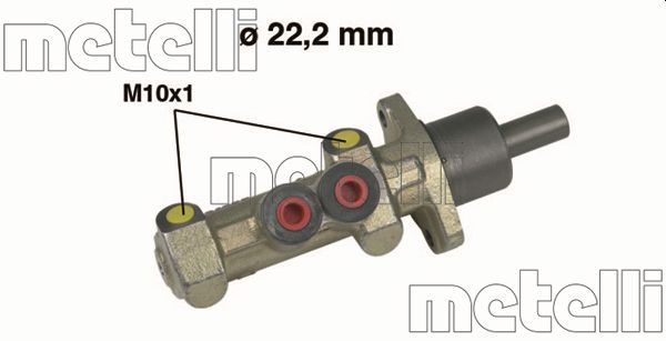 METELLI 05-0227 Brake Master Cylinder