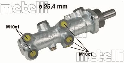 Brake Master Cylinder METELLI 05-0239