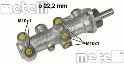 Brake Master Cylinder METELLI 05-0241