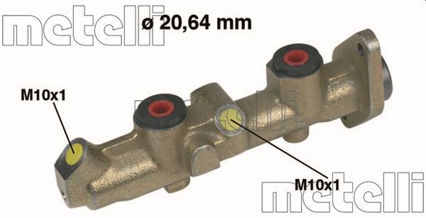 METELLI 05-0251 Brake Master Cylinder