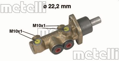 Brake Master Cylinder METELLI 05-0278