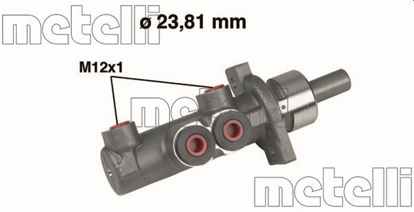 METELLI 05-0280 Brake Master Cylinder