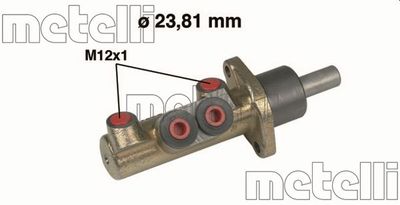 Brake Master Cylinder METELLI 05-0311