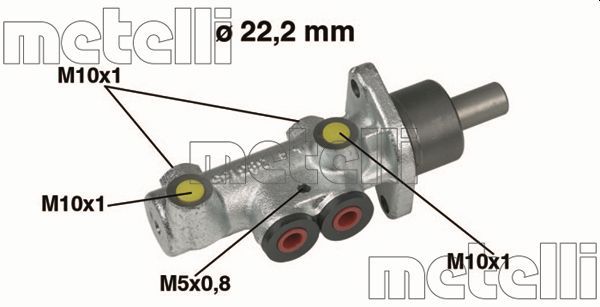 METELLI 05-0353 Brake Master Cylinder