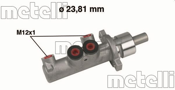 METELLI 05-0355 Brake Master Cylinder