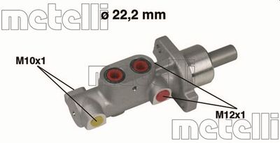 Brake Master Cylinder METELLI 05-0359