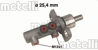 Brake Master Cylinder METELLI 05-0369