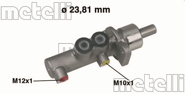 METELLI 05-0378 Brake Master Cylinder