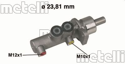 Brake Master Cylinder METELLI 05-0378