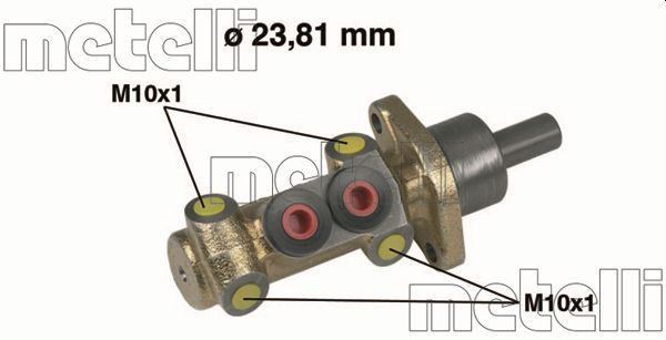METELLI 05-0398 Brake Master Cylinder