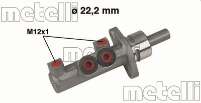 Brake Master Cylinder METELLI 05-0403