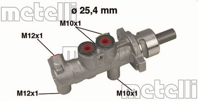 Brake Master Cylinder METELLI 05-0415