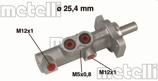 METELLI 05-0425 Brake Master Cylinder
