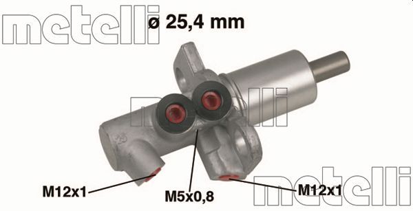 METELLI 05-0458 Brake Master Cylinder
