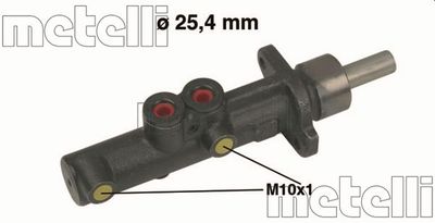 Brake Master Cylinder METELLI 05-0473
