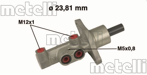 METELLI 05-0475 Brake Master Cylinder