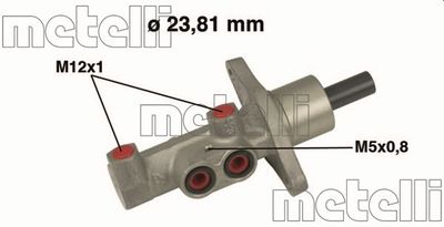 Brake Master Cylinder METELLI 05-0475