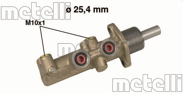METELLI 05-0481 Brake Master Cylinder